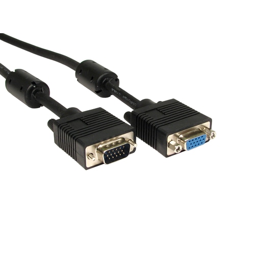 Cables Direct SVGA - SVGA M/F 7m VGA cable VGA (D-Sub) Black