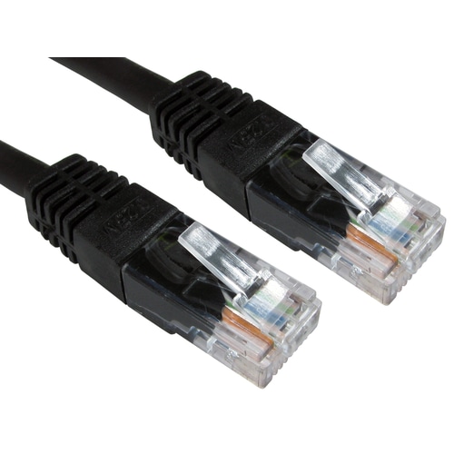Cables Direct UTP Cat6 15m networking cable Black U/UTP (UTP)