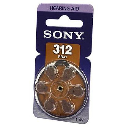 Sony PR312D6N household battery Single-use battery Zinc-Air
