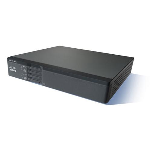 Cisco 867VAE-K9, Refurbished wired router Gigabit Ethernet Black