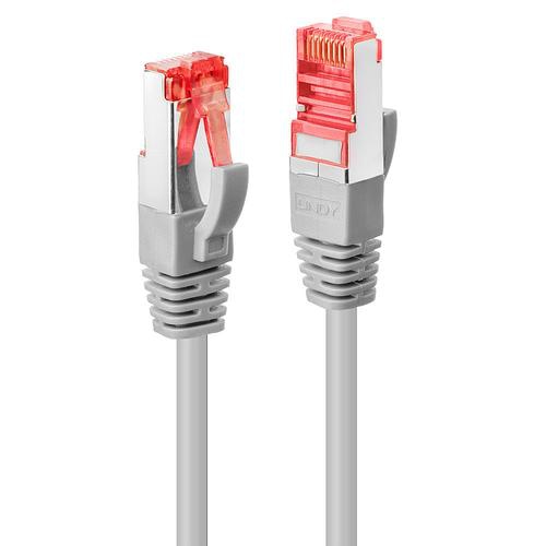 Lindy 0.3m Cat.6 S/FTP Cable, Grey
