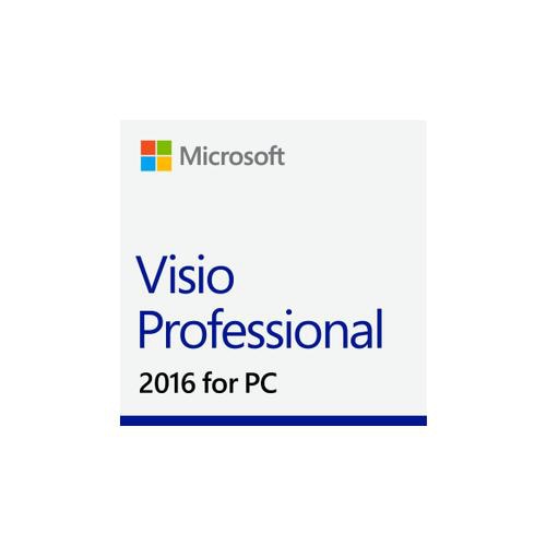 Microsoft Visio Professional 2016, No Level, Government, 1U Government (GOV) 1 license(s) Electronic Software Download (ESD) NL