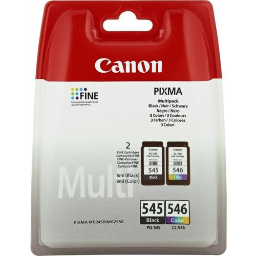 Canon PG-545XL/CL546XL ink cartridge 2 pc(s) Original Standard Yield Black, Cyan, Yellow, Magenta