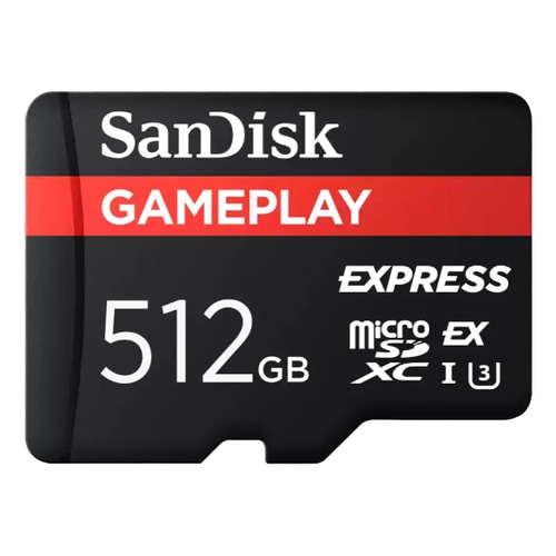 SanDisk GamePlay Express microSD 512GB UHS-I Class 10