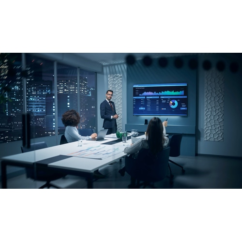 Avocor AVK-5510 Signage Display 139.7 cm (55) LED Wi-Fi 450 cd/m 4K Ultra HD Built-in processor Android 16/7