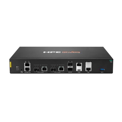 HPE Aruba Networking 9106 (RW) 2x SFP+ 2x Combo 2x PoE Hybrid Gateway