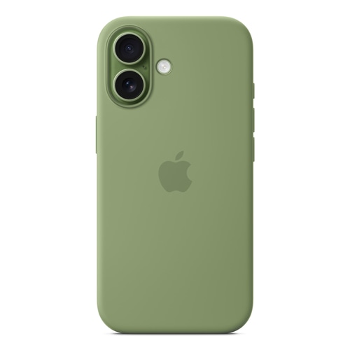 Apple iPhone 17 Silicone Case with MagSafe  Light Moss