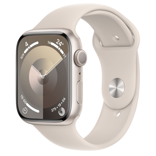 Apple Watch Series 9 (Demo) 45 mm Digital 396 x 484 pixels Touchscreen Beige Wi-Fi GPS (satellite)