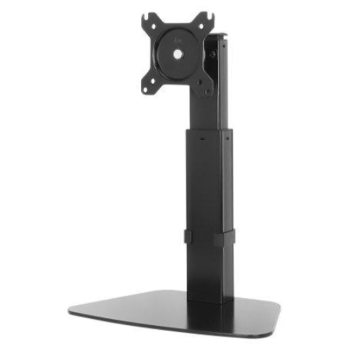 Manhattan TV & Monitor Mount (Gas Spring), Desk, Tilt/Swivel/Rotation/Height, 1 screen, Screen Sizes: 10-27, Black, Stand Assembly, VESA 75x75 to 100x100mm, Max 8kg, Lifetime Warranty