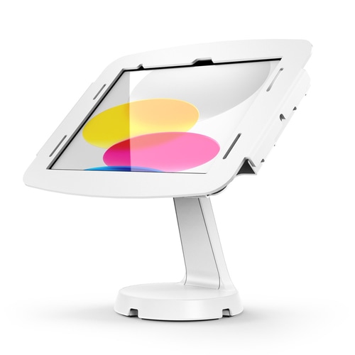 Compulocks iPad 10.9 10th Gen Space Enclosure Mast Counter Stand - White