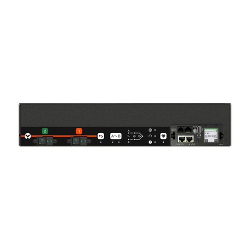 Vertiv Geist VA7G32A0 power distribution unit (PDU) 12 AC outlet(s) 2U Black