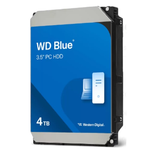 Western Digital WD Blue 3.5-Inch PC HDD internal hard drive 4 TB 5400 RPM 128 MB 3.5 Serial ATA III