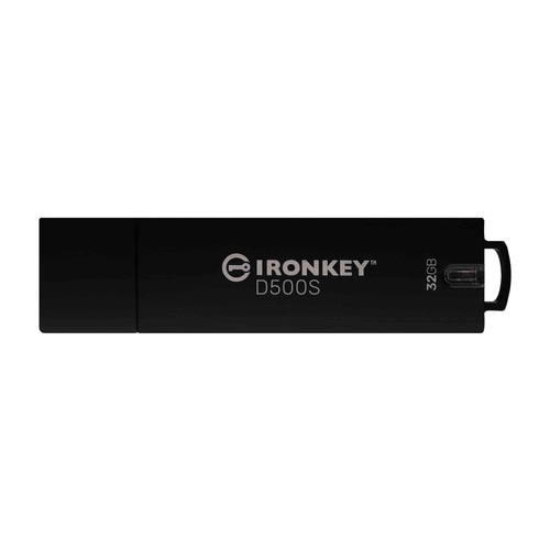 Kingston Technology IronKey D500S USB flash drive 32 GB USB Type-A 3.2 Gen 1 (3.1 Gen 1) Black