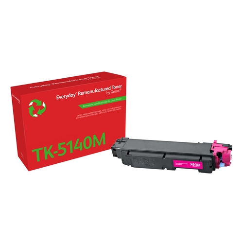 Everyday Remanufactured Everyday Magenta Remanufactured Toner by Xerox compatible with Kyocera TK-5140M, Standard capacity