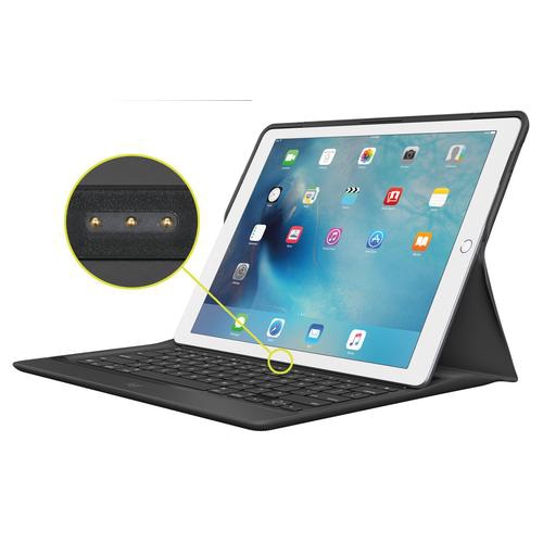 Logitech CREATE Backlit Keyboard Case with Smart Connector Black QWERTY Spanish