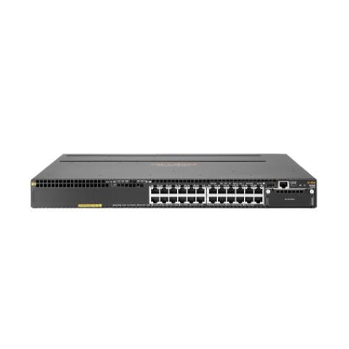 Hewlett Packard Enterprise Aruba 3810M 24G PoE+ 1-slot Switch Managed L3 Gigabit Ethernet (10/100/1000) Power over Ethernet (PoE) 1U Black