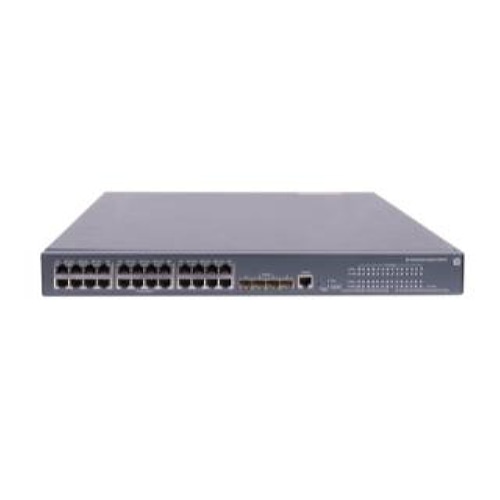 Hewlett Packard Enterprise 5120 24G PoE+ (370W) SI Managed L2 Gigabit Ethernet (10/100/1000) Power over Ethernet (PoE) 1U Grey