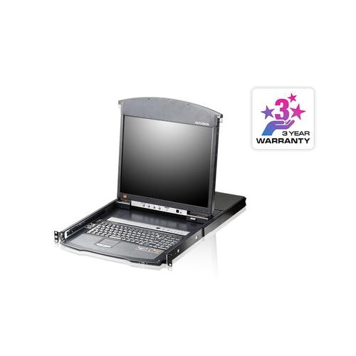 ATEN KL1508AiM KVM switch Rack mounting Black