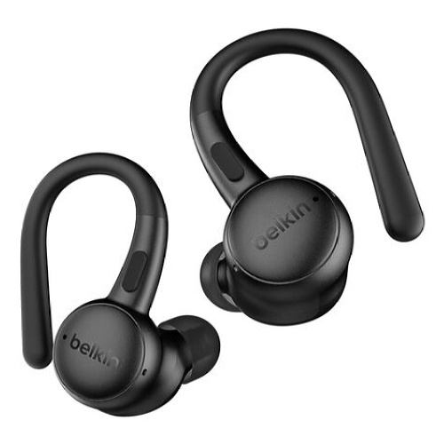 Belkin SoundForm ActiveFit Headset Wired & Wireless Ear-hook Calls/Music USB Type-C Bluetooth Black