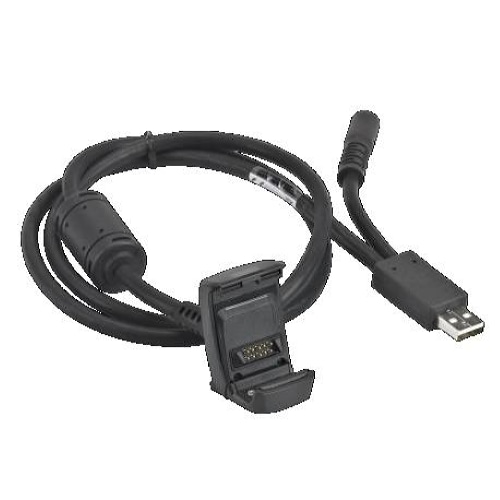 Zebra CBL-TC8X-USBCHG-01 USB cable USB 2.0 USB A Black
