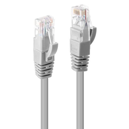 Lindy 10m Cat.6 U/UTP Cable, Grey