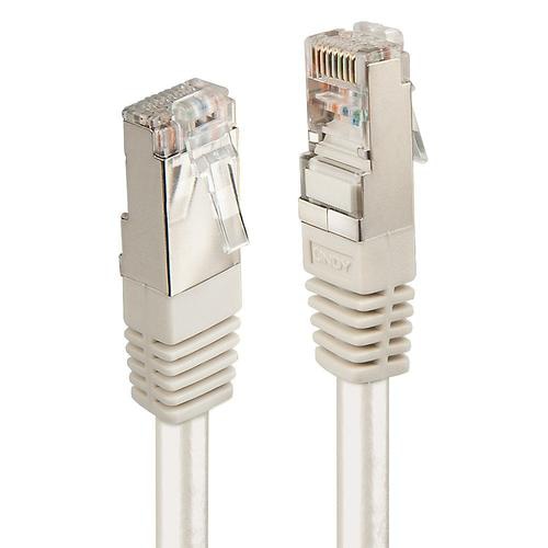 Lindy 40m CAT6 F/UTP Solid Patch Cable, Grey