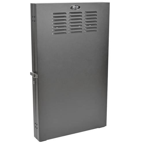 Tripp Lite SRWF2U36 SmartRack 2U Low-Profile Vertical-Mount Server-Depth Wall-Mount Rack Enclosure Cabinet