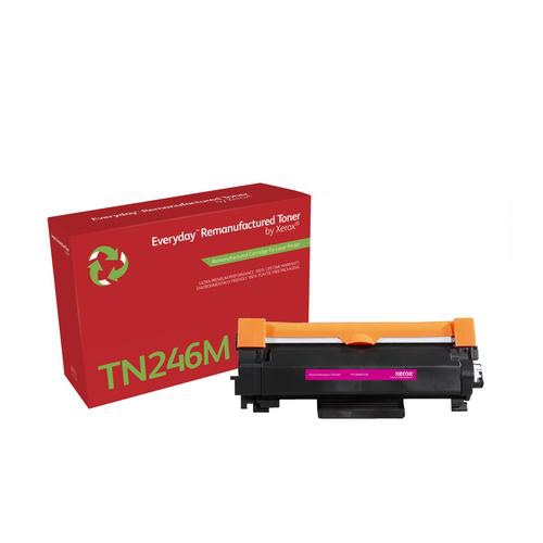 Everyday Remanufactured Toner replaces Brother TN246M, Standard Capacity