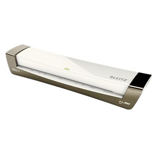 Leitz iLAM Office A3 Hot laminator 400 mm/min Silver, White