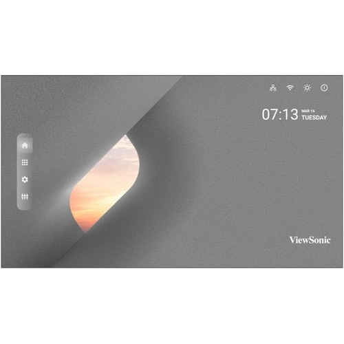 Viewsonic LDM136-151 Signage Display Digital signage flat panel 3.45 m (136) LED Wi-Fi 600 cd/m Black Android 9