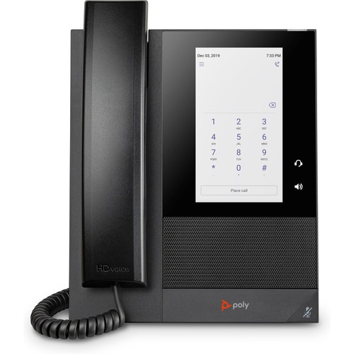 POLY CCX 400 Business Media Phone for Microsoft Teams and PoE-enabled
