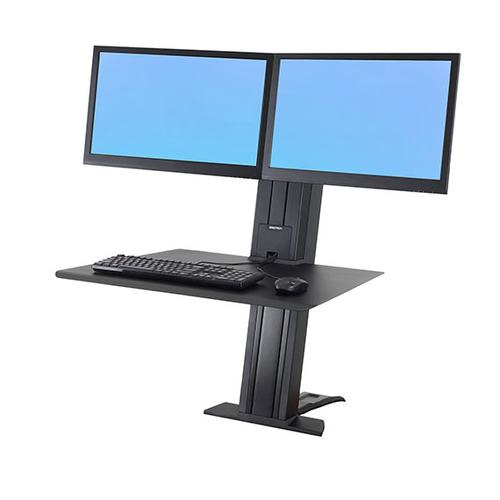 Ergotron WorkFit SR 61 cm (24) Black Desk