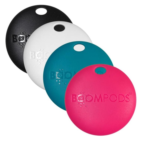 Boompods Boomtag Item Finder Black, Blue, Pink, White