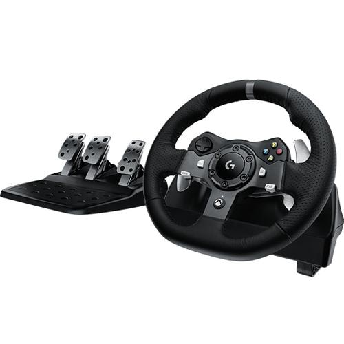 Logitech G G920 Black USB Steering wheel + Pedals Analogue MAC, PC, Xbox