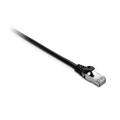 V7 Black Cat7 Shielded & Foiled (SFTP) Cable RJ45 Male to RJ45 Male 5m 16.4ft