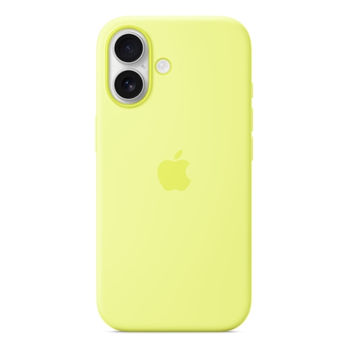 Apple iPhone 17 Silicone Case with MagSafe  Neon Yellow