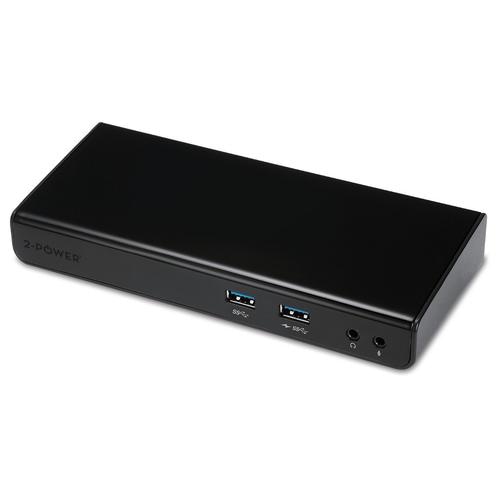 2-Power USB 3.0 Dual Display Docking Station