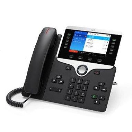 Cisco 8861, Refurbished IP phone Charcoal 5 lines Wi-Fi