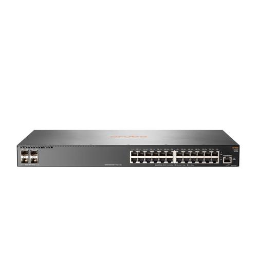 Hewlett Packard Enterprise Aruba 2930F 24G 4SFP Managed L3 Gigabit Ethernet (10/100/1000) 1U Grey