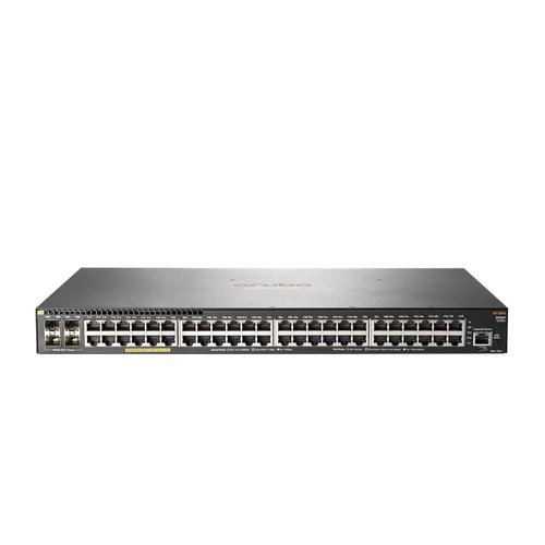Hewlett Packard Enterprise Aruba 2930F 48G PoE+ 4SFP+ Managed L3 Gigabit Ethernet (10/100/1000) Power over Ethernet (PoE) 1U Grey