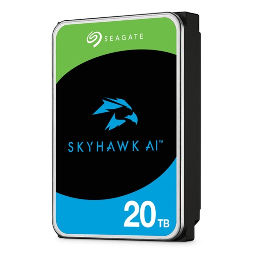 Seagate SkyHawk AI ST20000VE004 internal hard drive 20 TB 7200 RPM 512 MB 3.5 Serial ATA III