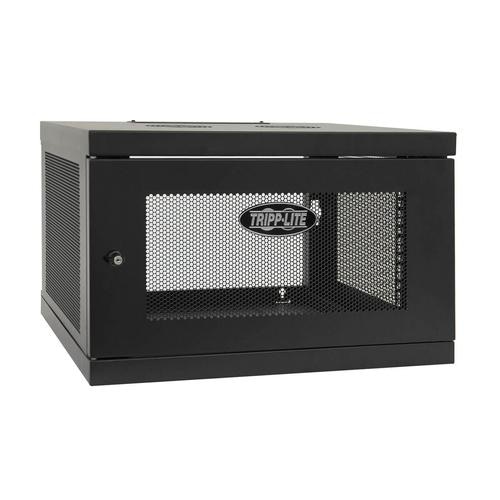 Tripp Lite SRW6UKD SmartRack 6U Low-Profile Switch-Depth Knock-Down Wall-Mount Mini Rack Enclosure
