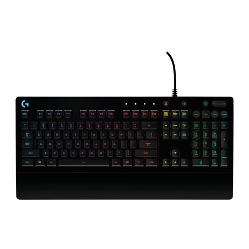 Logitech G G213 Prodigy keyboard USB QWERTZ German Black