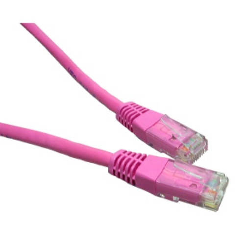 Cables Direct ERT-601.5P networking cable Pink 1.5 m Cat6 U/UTP (UTP)