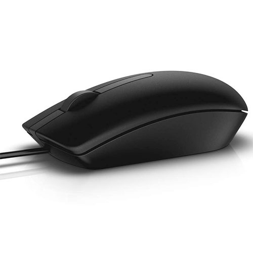 DELL MS116 mouse Office Ambidextrous USB Type-A Optical 1000 DPI