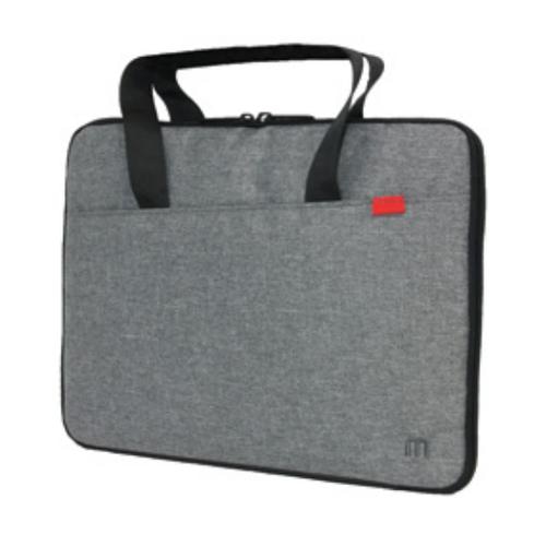 Mobilis Trendy Sleeve notebook case 35.6 cm (14) Sleeve case Black, Grey