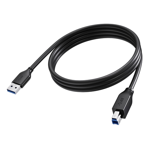 Vision TC 2MUSB3.0/BL USB cable USB 3.2 Gen 1 (3.1 Gen 1) 2 m USB A USB B 5 Gbit/s Black