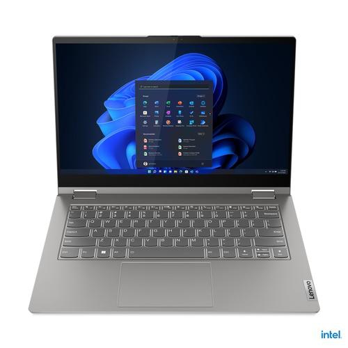 Lenovo ThinkBook 14s Yoga i7-1355U Hybrid (2-in-1) 35.6 cm (14) Touchscreen Full HD Intel Core i7 16 GB DDR4-SDRAM 512 GB SSD Wi-Fi 6 (802.11ax) Windows 11 Pro Grey