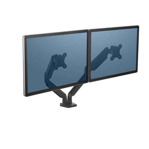 Fellowes Platinum Series Dual Monitor Arm - Black