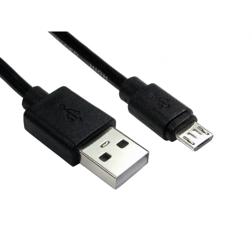Cables Direct 99CDL2-1602 USB cable 2 m USB 2.0 USB A Micro-USB B Black